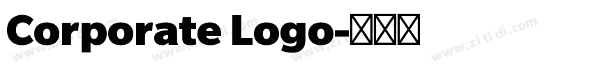 Corporate Logo字体转换